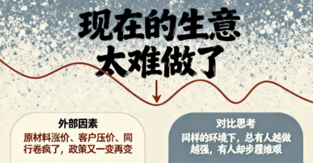 别全怪市场环境了！整理了企业发展的瓶颈，看看有无你公司的问题